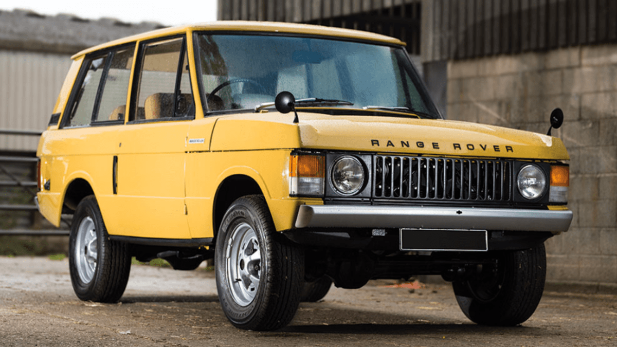 Car Porn: 1973 Land Rover Range Rover - Airows