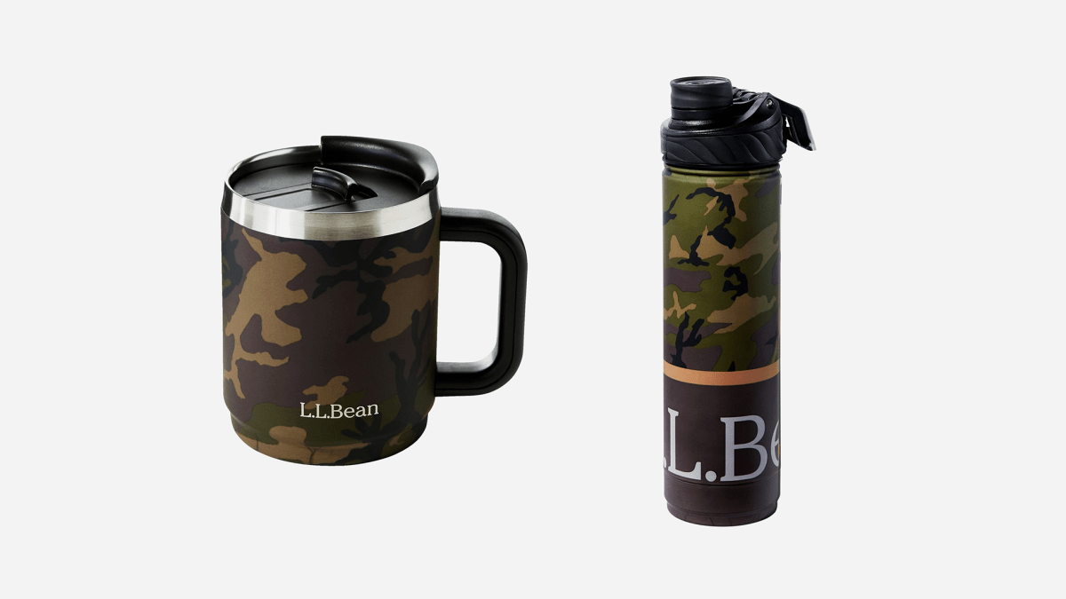 L.L.Bean Insulated Camp Mug, Print