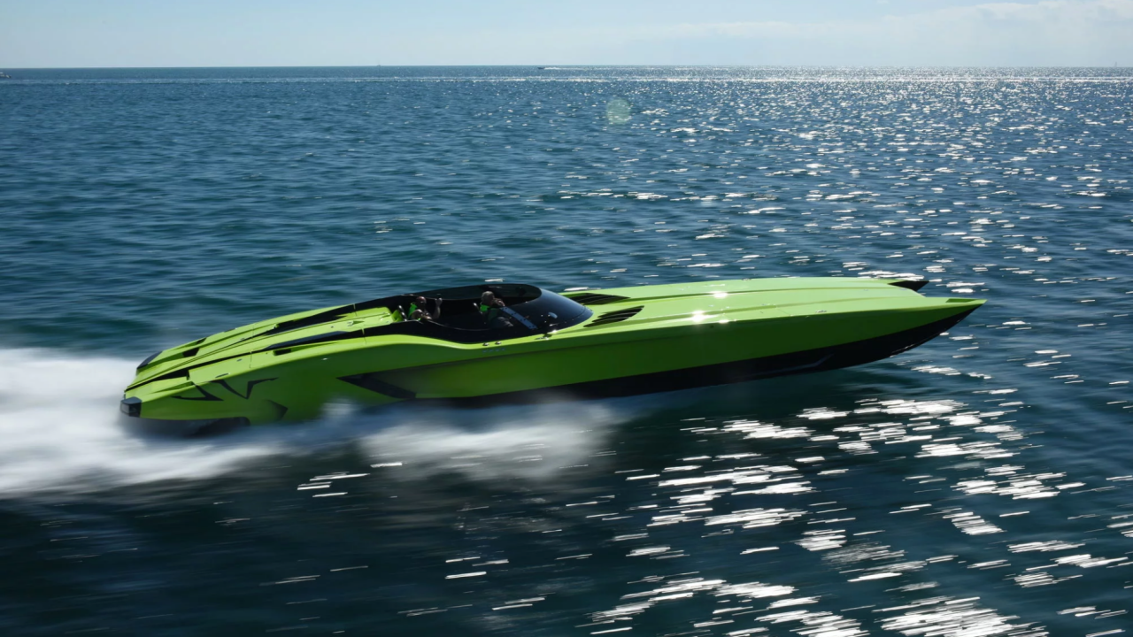 The 2.2 Million Speedboat Is Beautifully Eccentric Airows