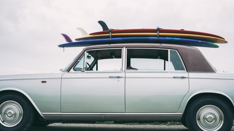 Vintage top surf racks