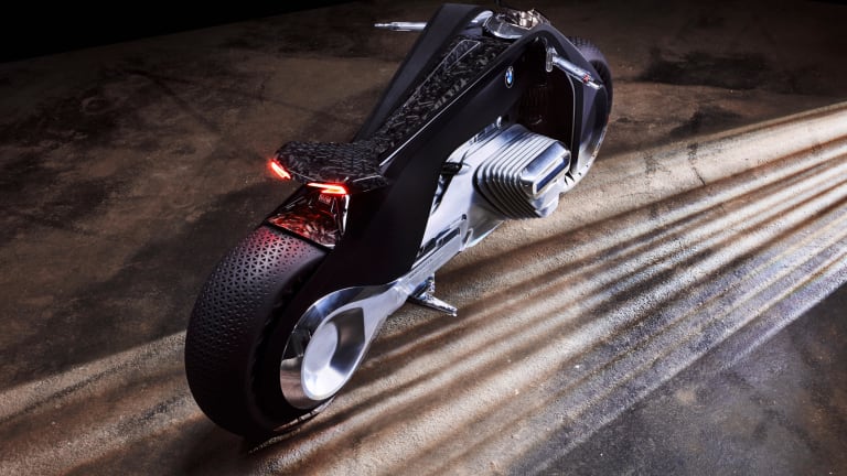 This BMW Motorcycle Makes the Light Cycle From Tron Look Like an
