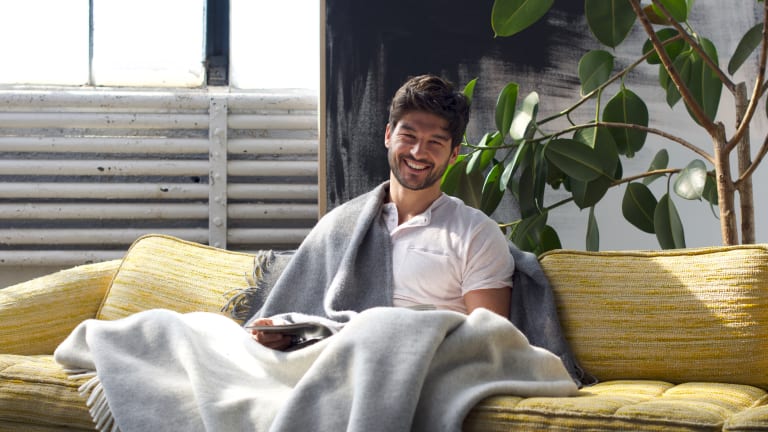 Brooklinen wool throw discount