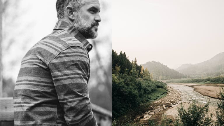 This Blanket Stripe Moto Shirt Has Style for Miles Airows