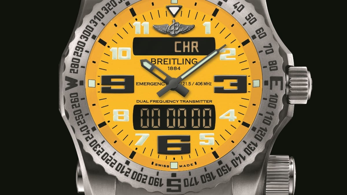 Breitling New Emergency II Timepiece Airows
