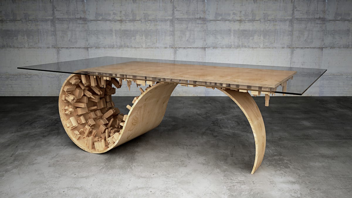 Stelios Mousarris Designed Another Inception Inspired Coffee Table