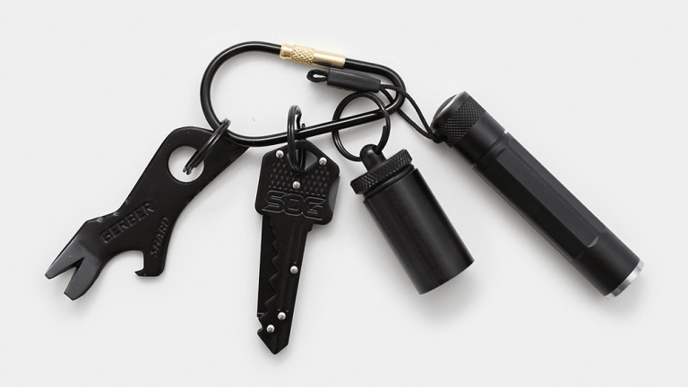 Everyday carry clearance keychain