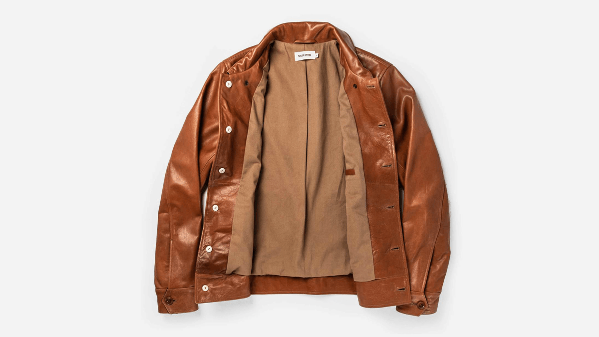 Taylor Stitch's New Vintage-Inspired Leather Jacket Will Outlive 