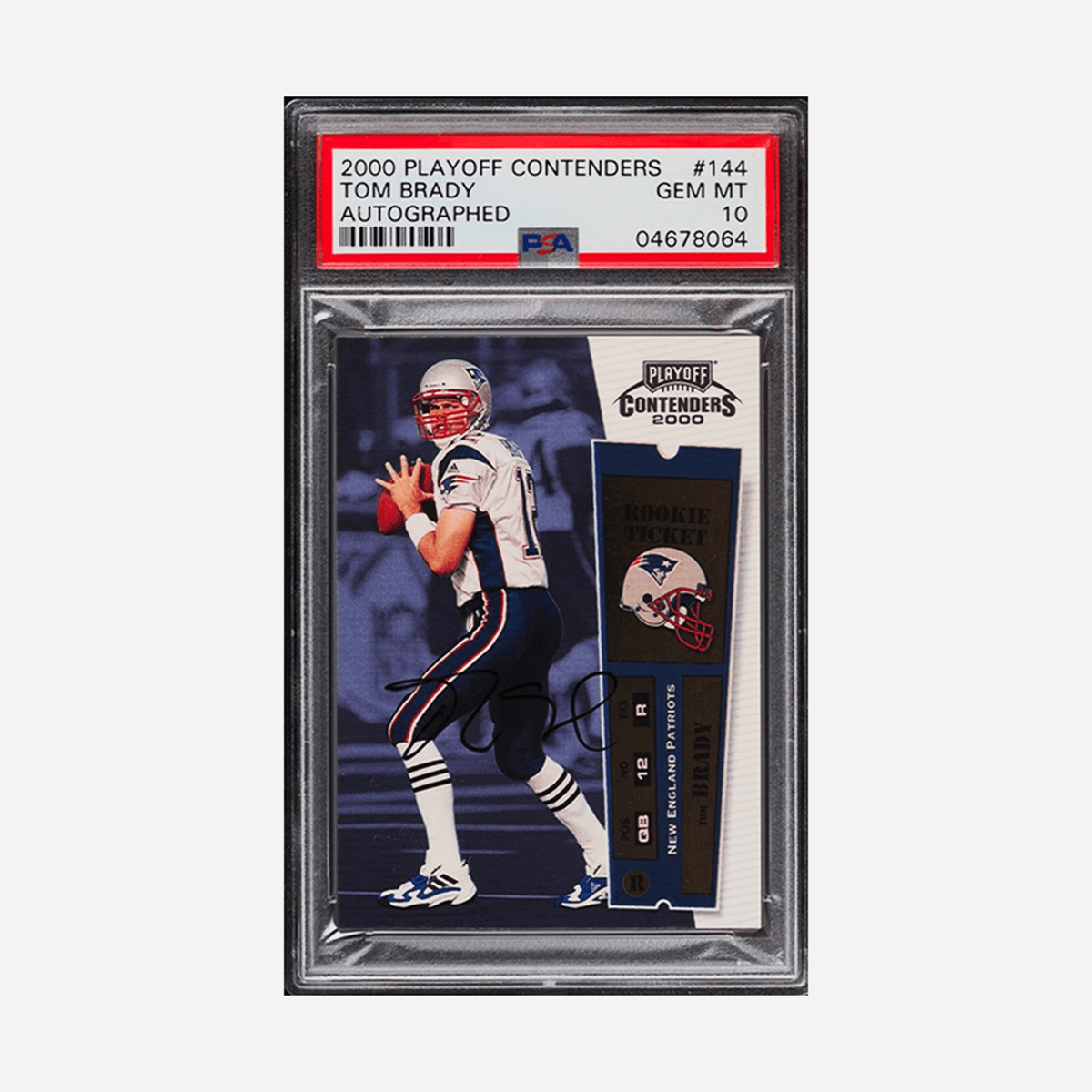 Tom Brady rookie card sells for record $2.25 million - ESPN