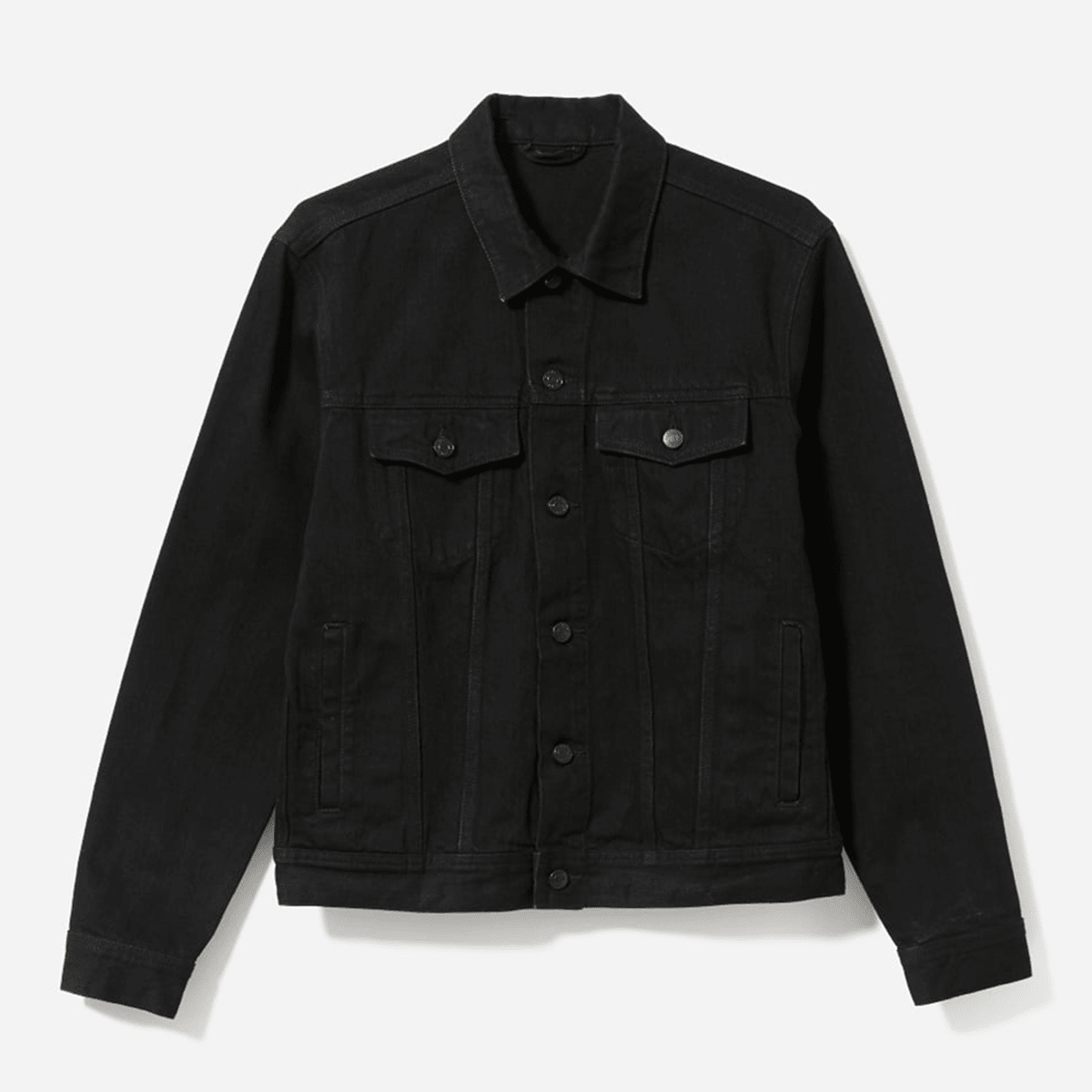 The Denim Jacket Washed Black – Everlane