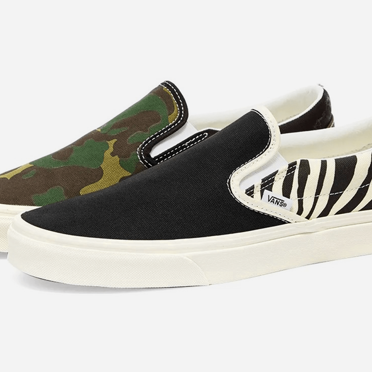 vans mismatch slip on