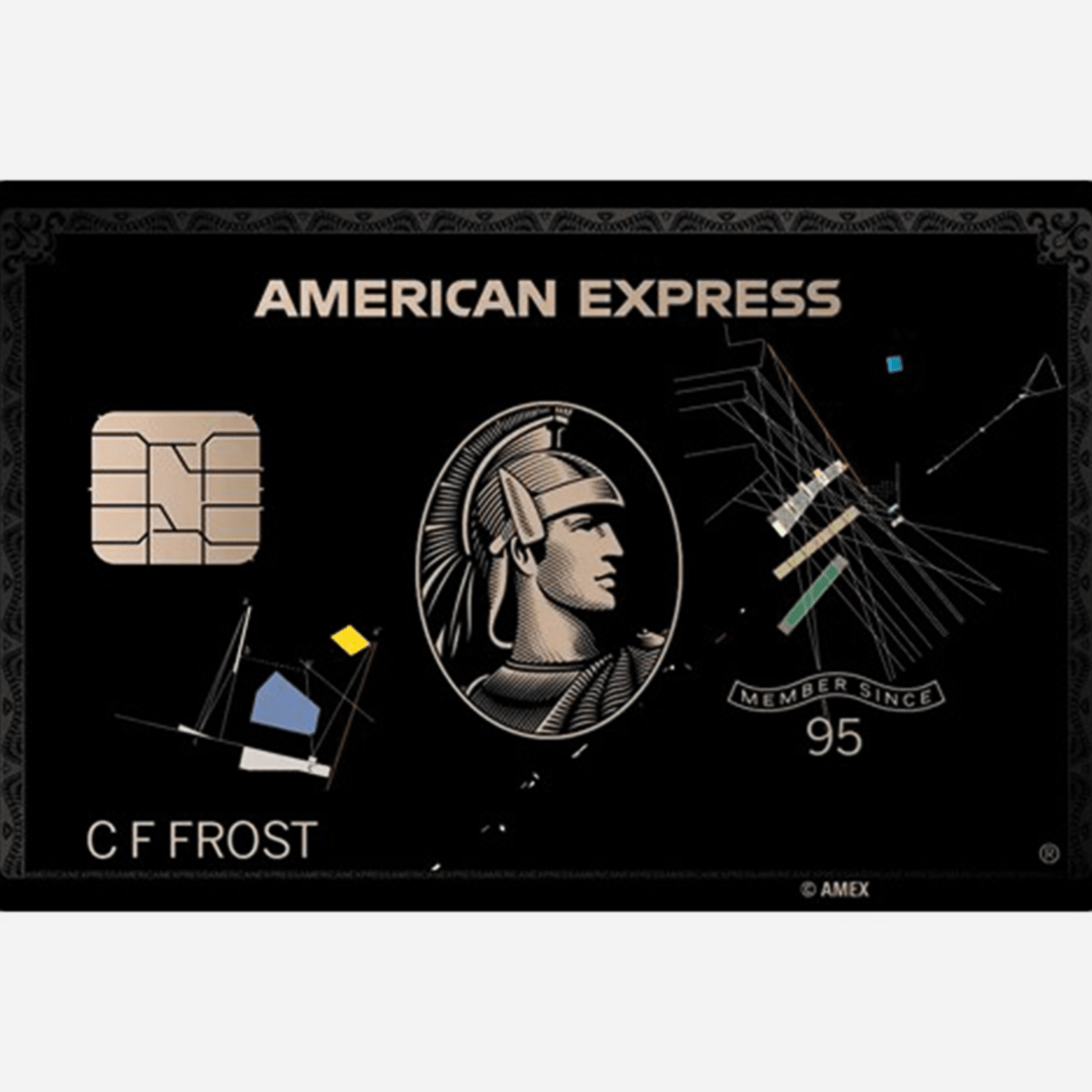 AMEX Reveals New Centurion Black Card Designs