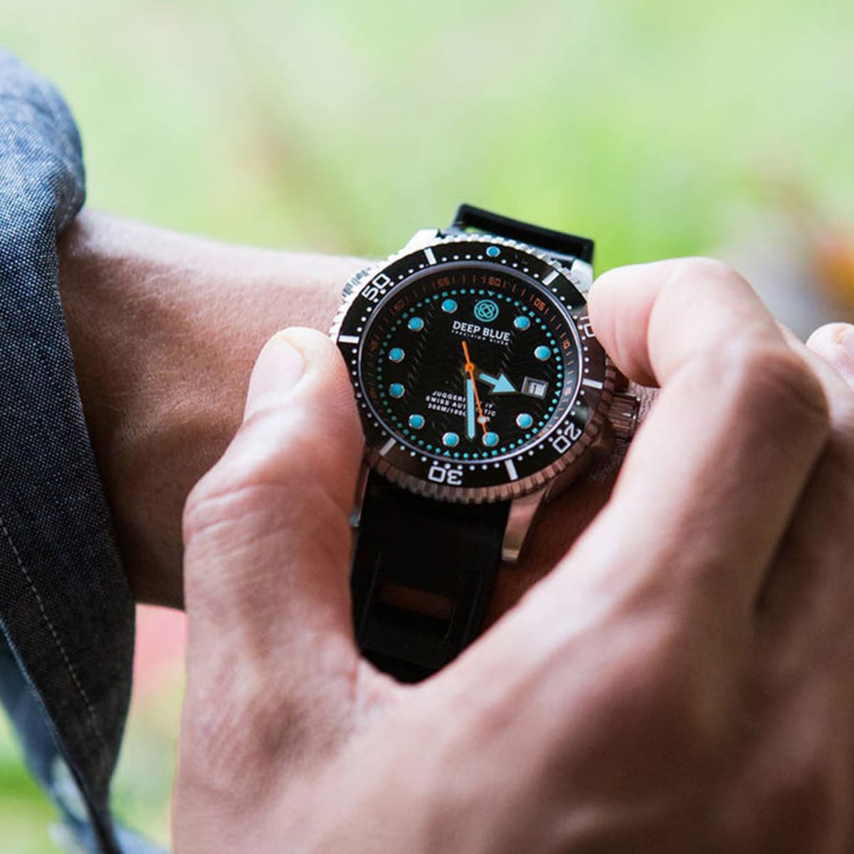 Deep blue shop dive watch