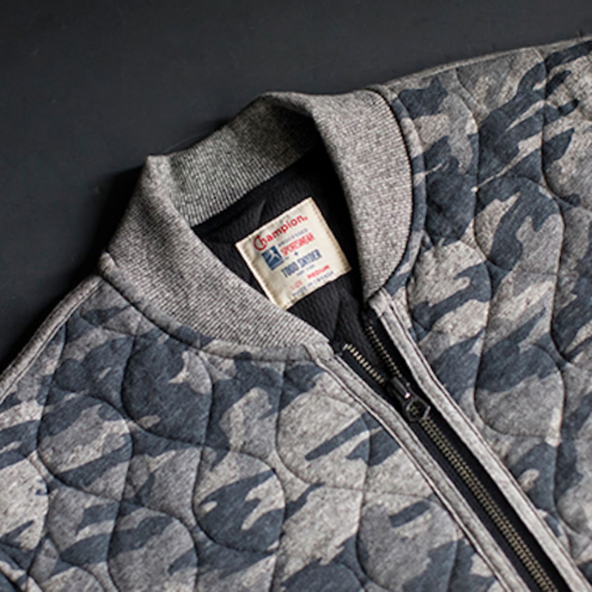 Todd snyder hot sale camo bomber