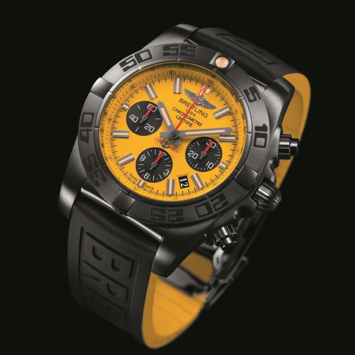Breitling yellow face limited edition outlet
