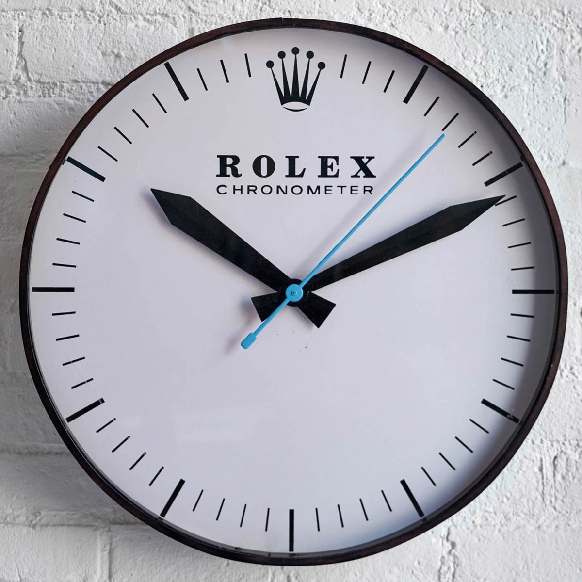 Vintage rolex on sale wall clock