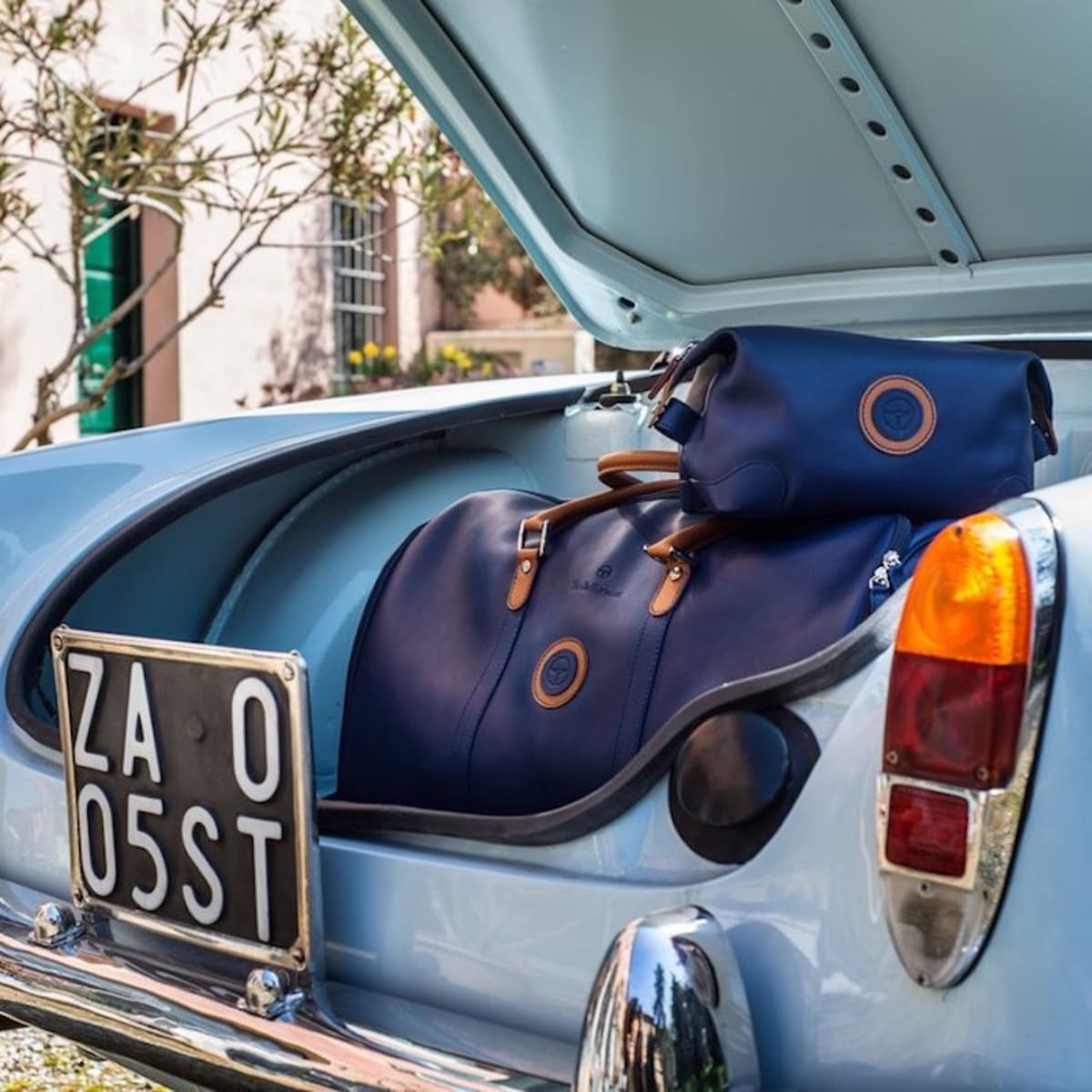 This Classic Car Inspired Luggage Collection is Cool as Can Be