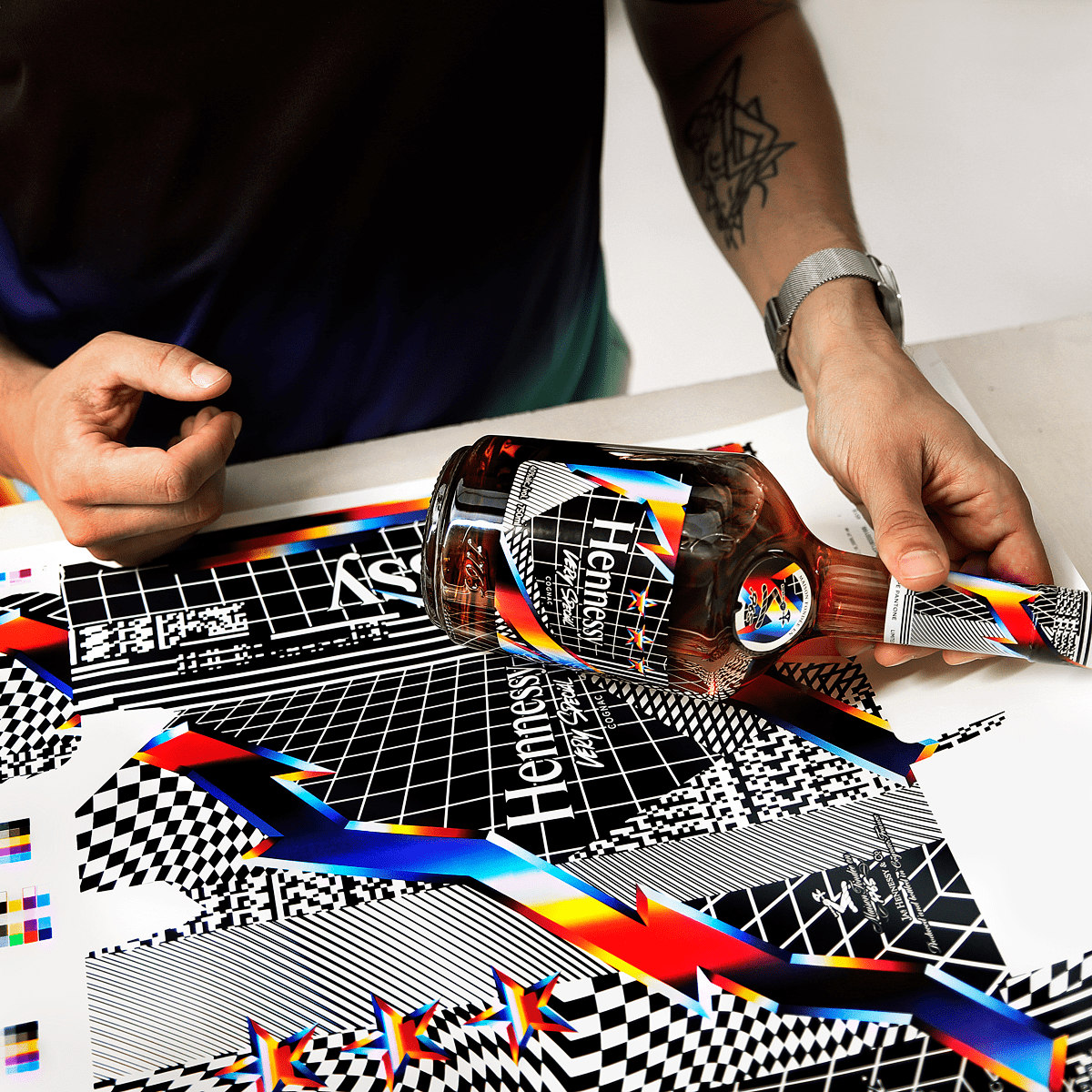 Hennessy Teams With Felipe Pantone On Gorgeous Limited