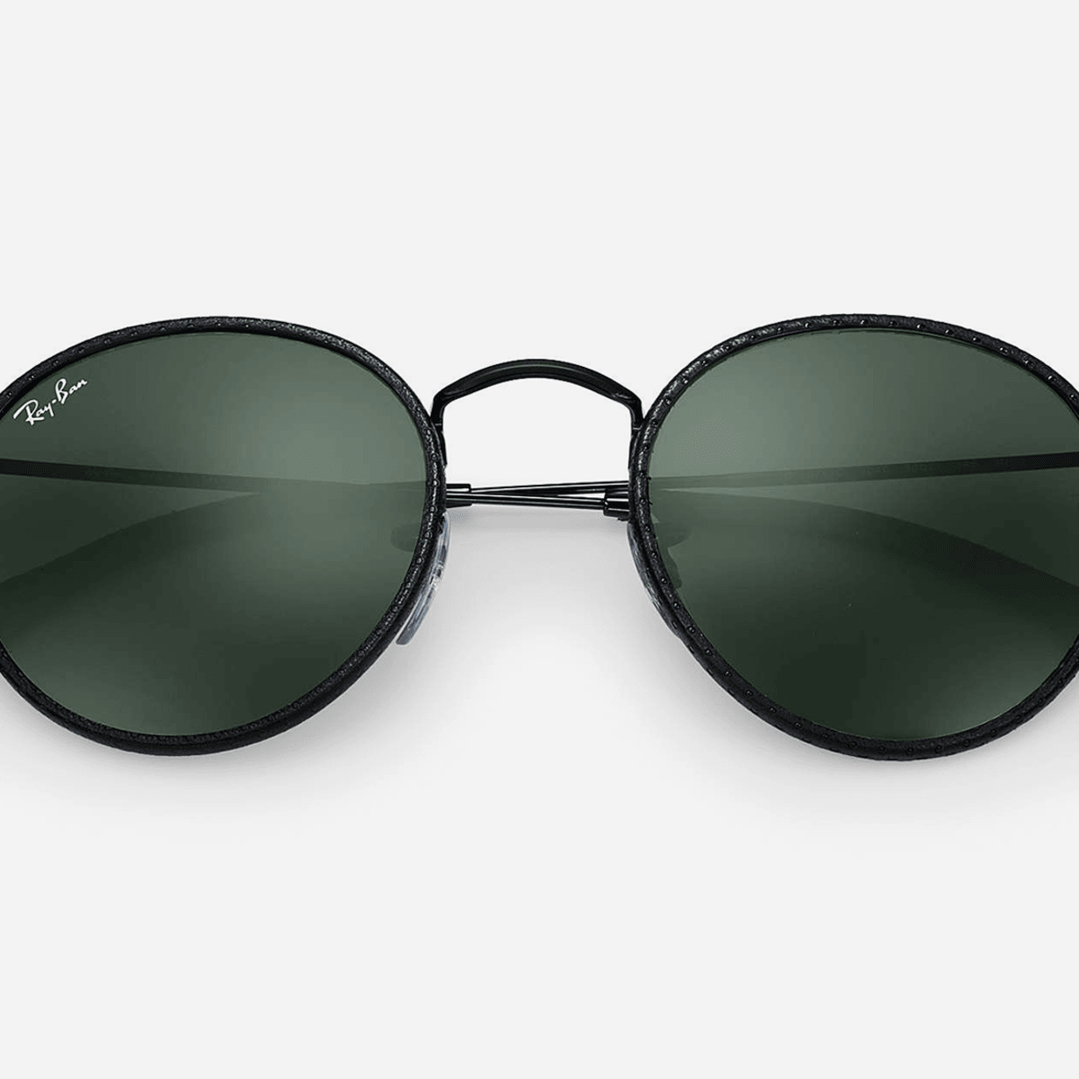 Ray Ban Upgrades the Round Craft Sunglasses With Hints of Leather