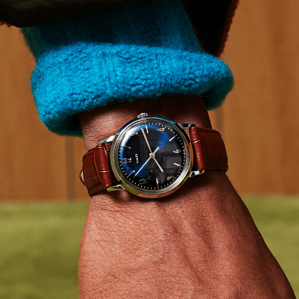 Todd Snyder and Timex Update the Marlin With Blue Sunray Dial - Airows