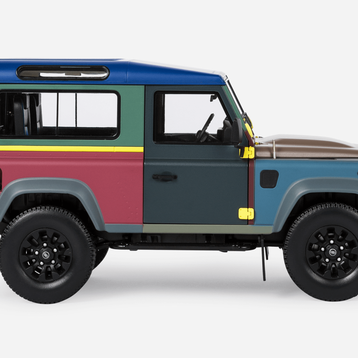 The Paul Smith-Designed Land Rover Defender Diecast Model Is Back 