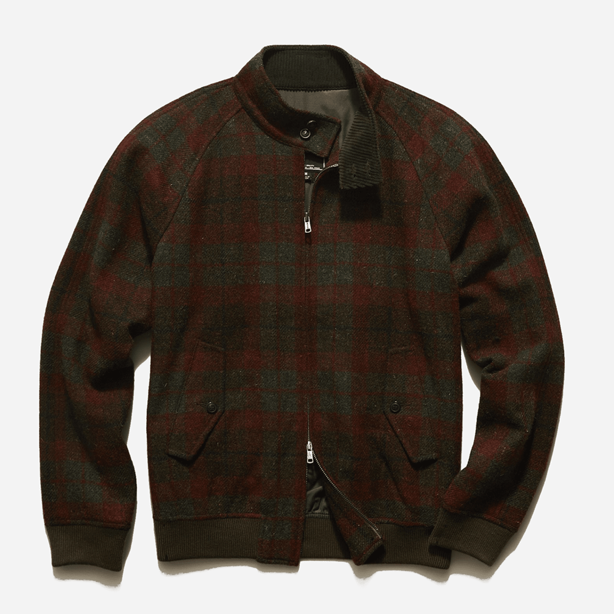 Harris tweed outlet harrington jacket