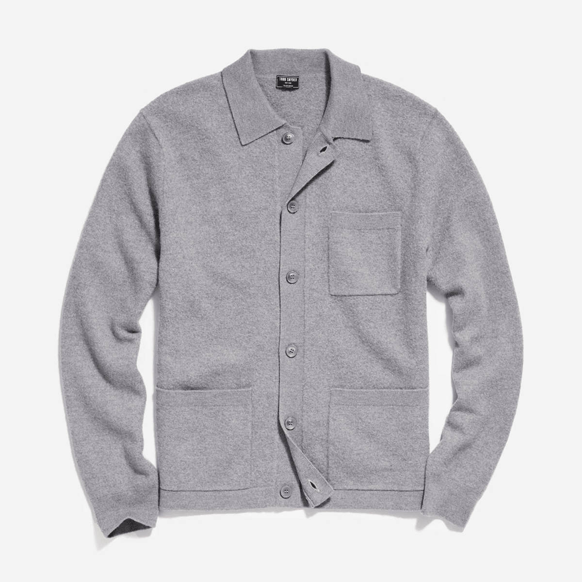 Chore jacket in brushed lambswool sale