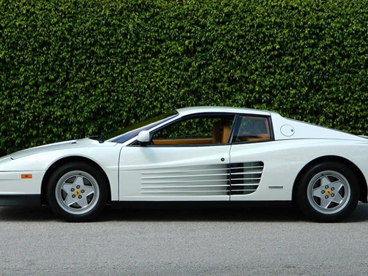 1991 ferrari testarossa white