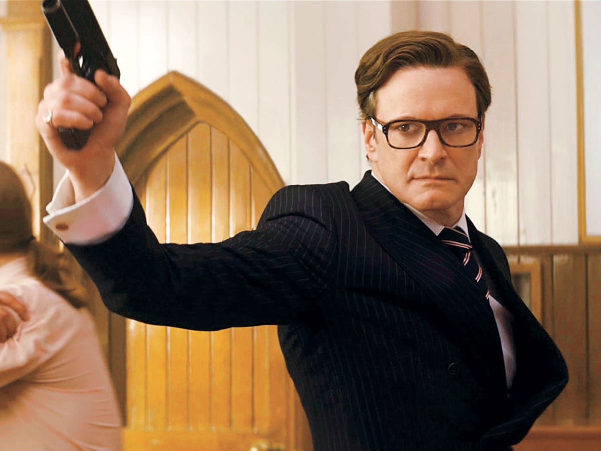 Bond-like 'Kingsman' excels as stylish spy thriller – Boston Herald