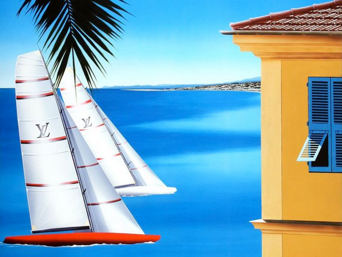 vuitton sailing poster