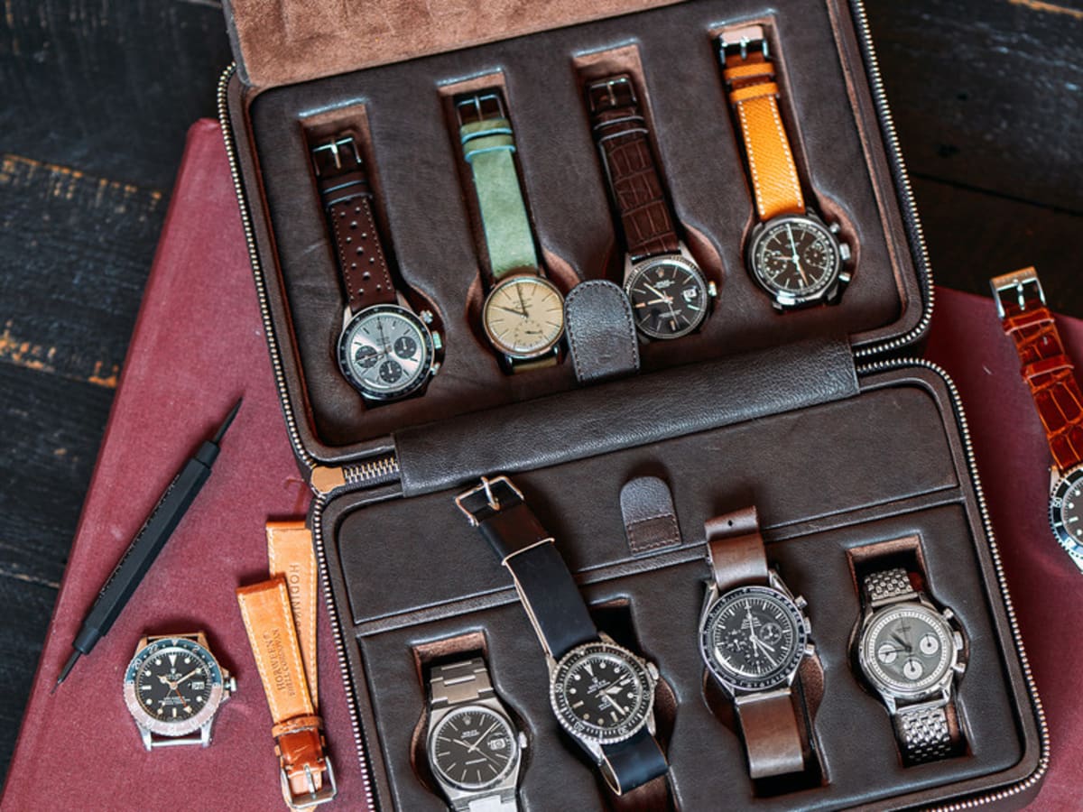 Hodinkee on sale leather strap