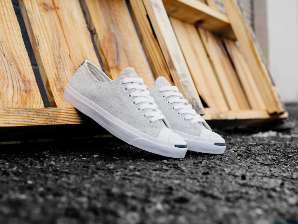 Converse jack purcell suede cheap