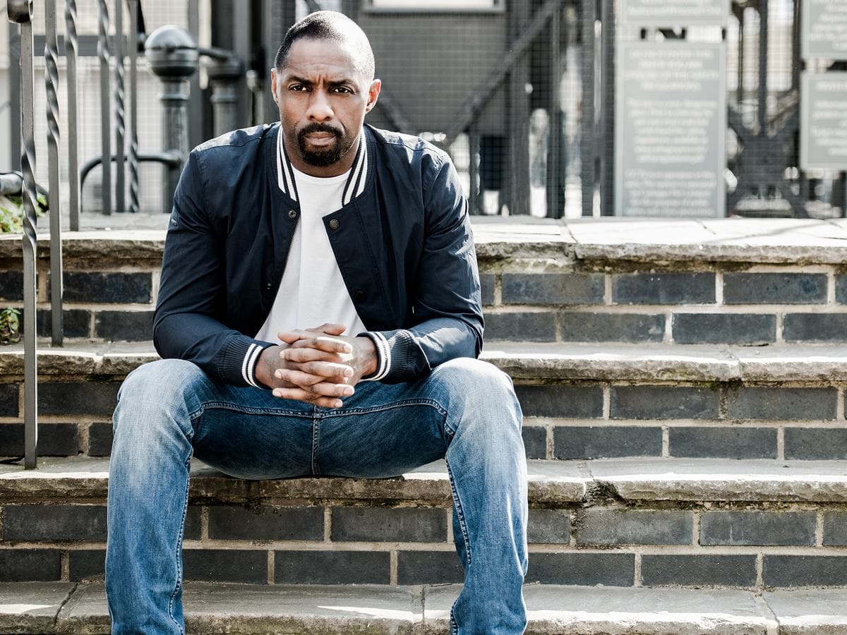 Idris elba superdry bomber jacket on sale