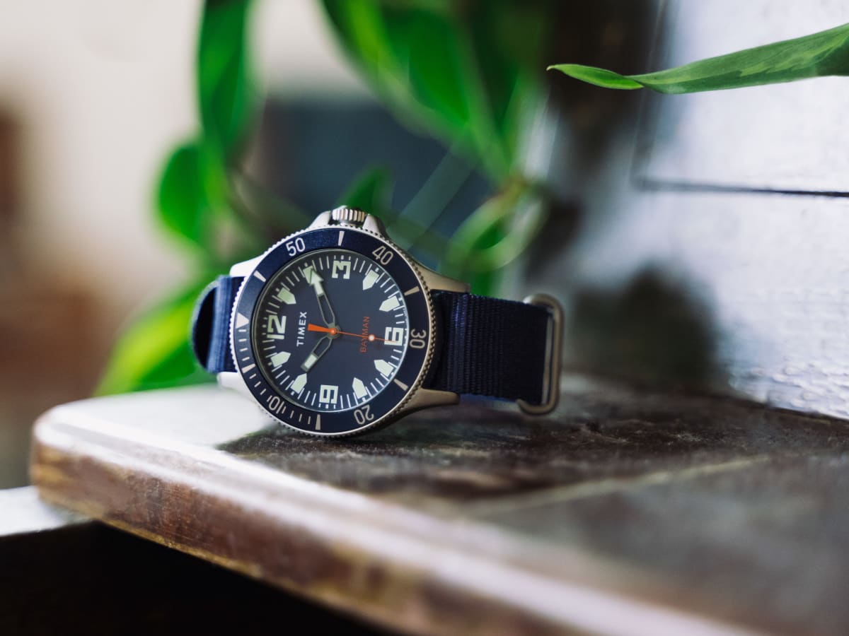 GREATS and Timex Team Up on All Blue Everything Watch Airows
