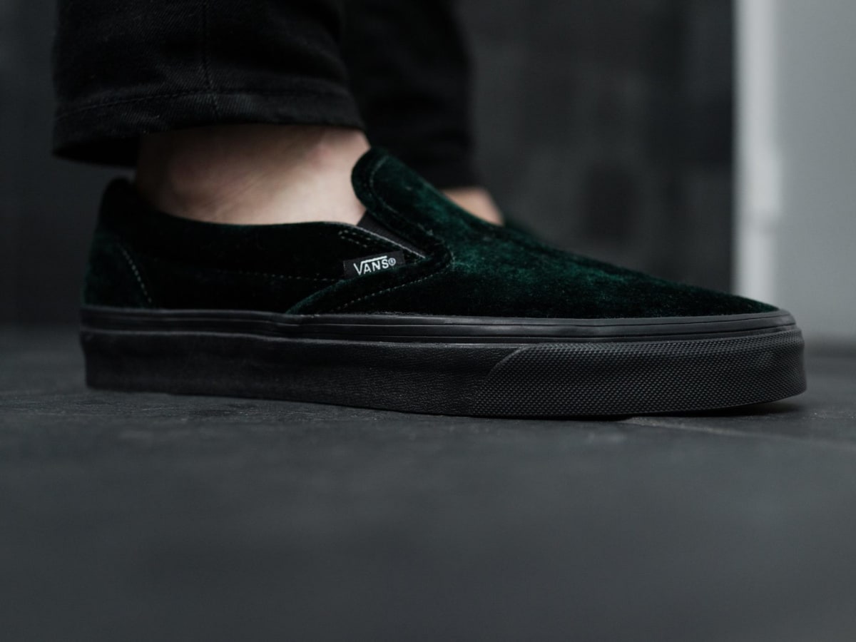 Velvet vans slip ons new arrivals
