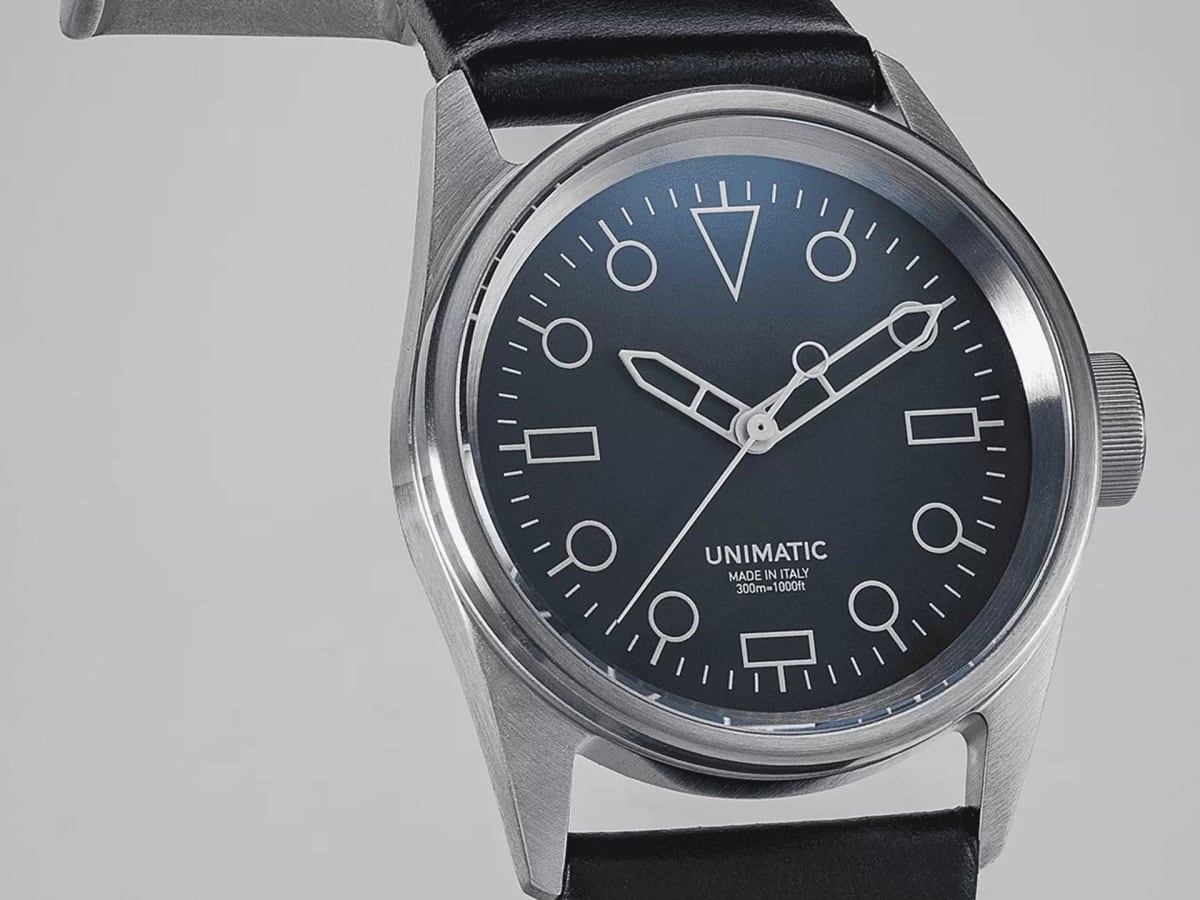 時計 UNIMATIC US5-A 36mm 36mmの小径ウニマティック モデロ サンク