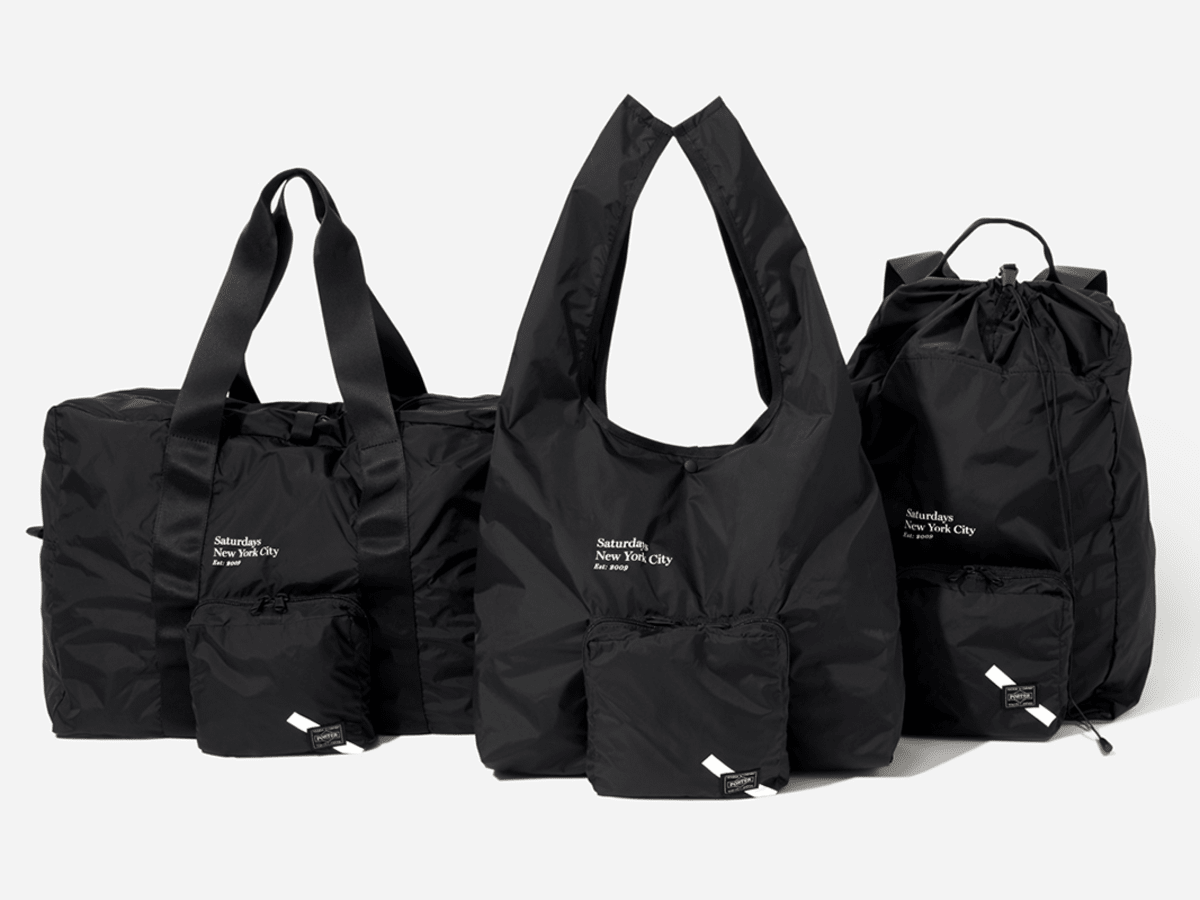 Saturdays NYC x Porter Release Packable Bag Collection - Airows