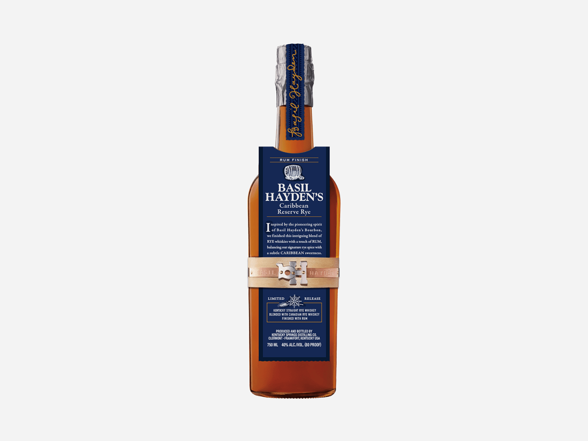 Basil Hayden s Launches Caribbean Reserve Rye Whiskey Airows