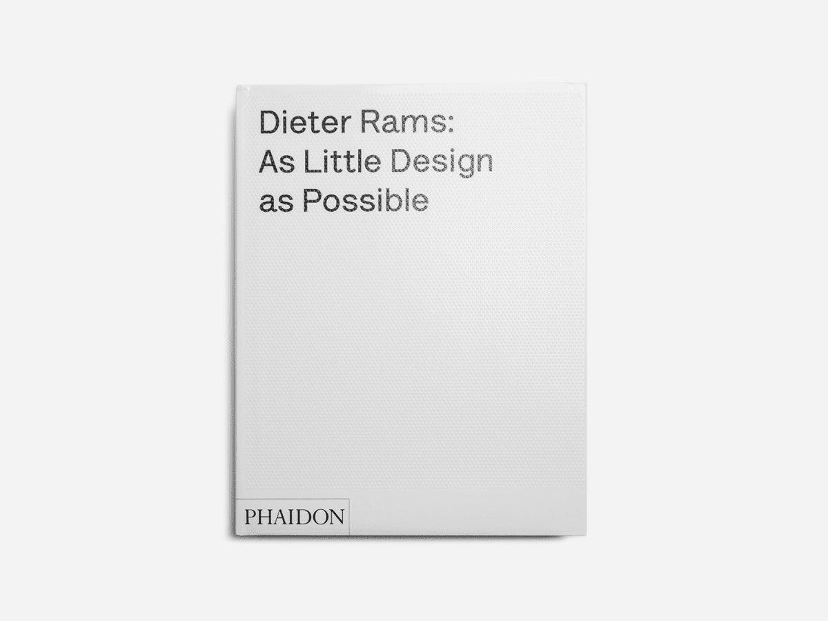 Dieter Rams' Design Bible Is a Coffee Table Statement - Airows