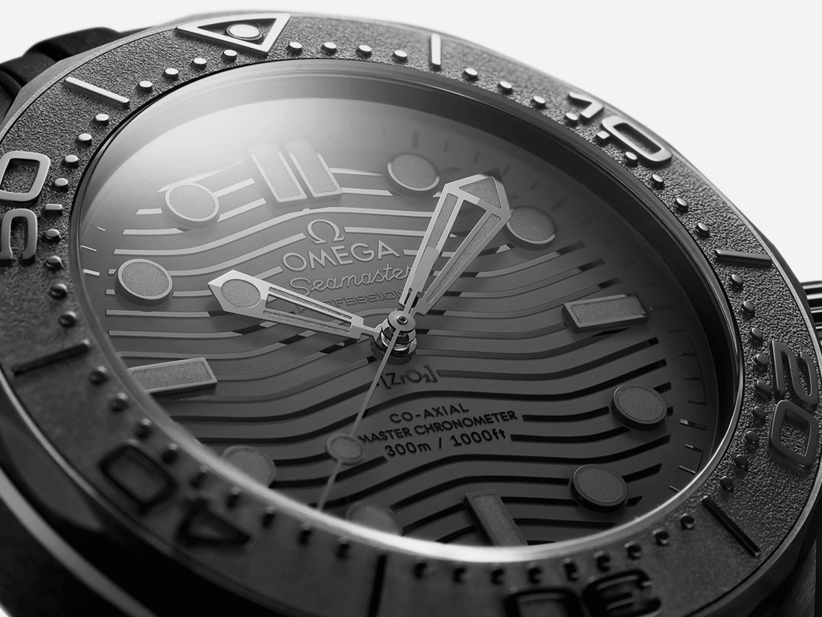 Omega Enters Stealth Mode With Blacked Out Seamaster Airows