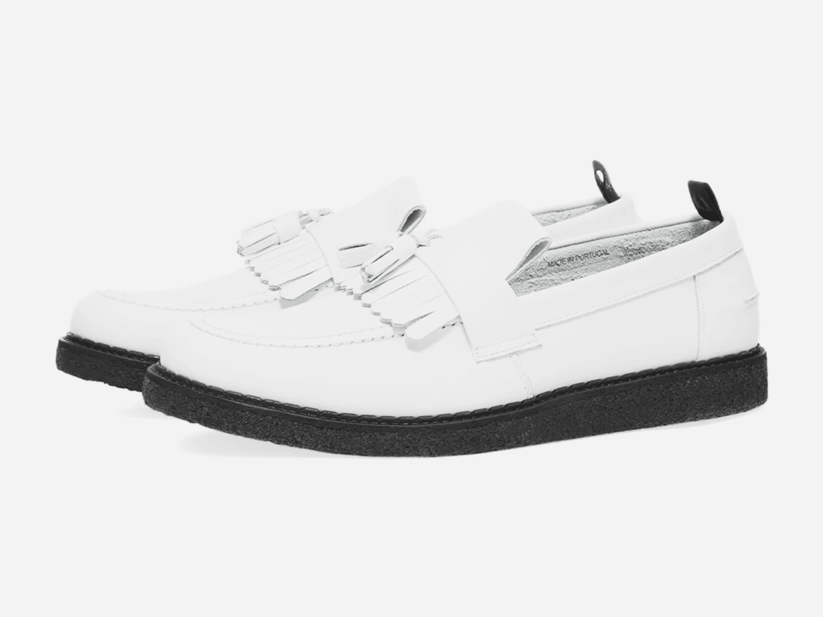 Fred Perry x George Cox Debut Premium Tassel Loafer Collab 