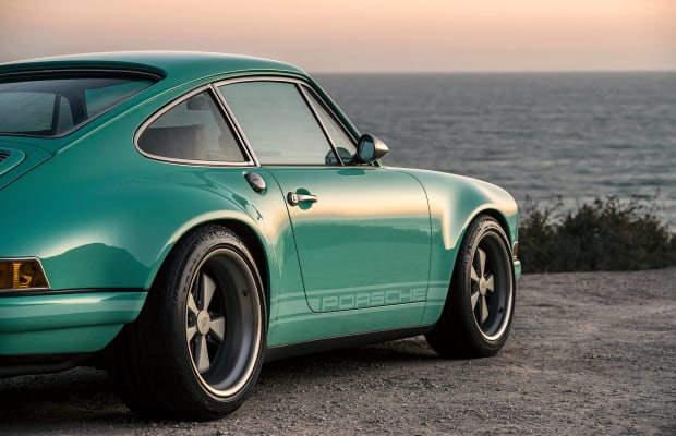 This Mouthwatering Custom Porsche Stuns in Seafoam Green