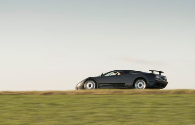 This Classic Bugatti EB110 GT Makes the Batmobile Look Like a Prius