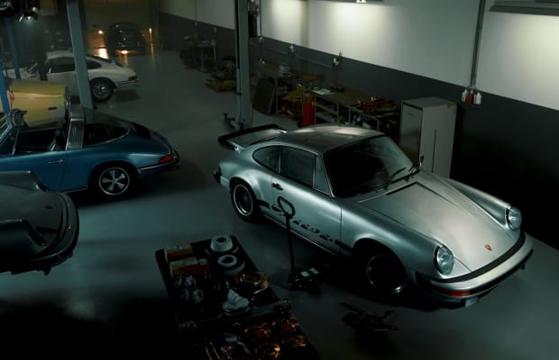 Inside the Ultimate Porsche Garage