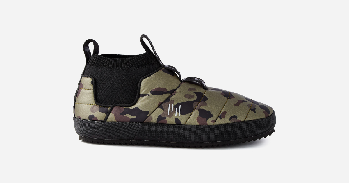 The Score: Holden's Camo Puffy Slipper Just Went On Sale