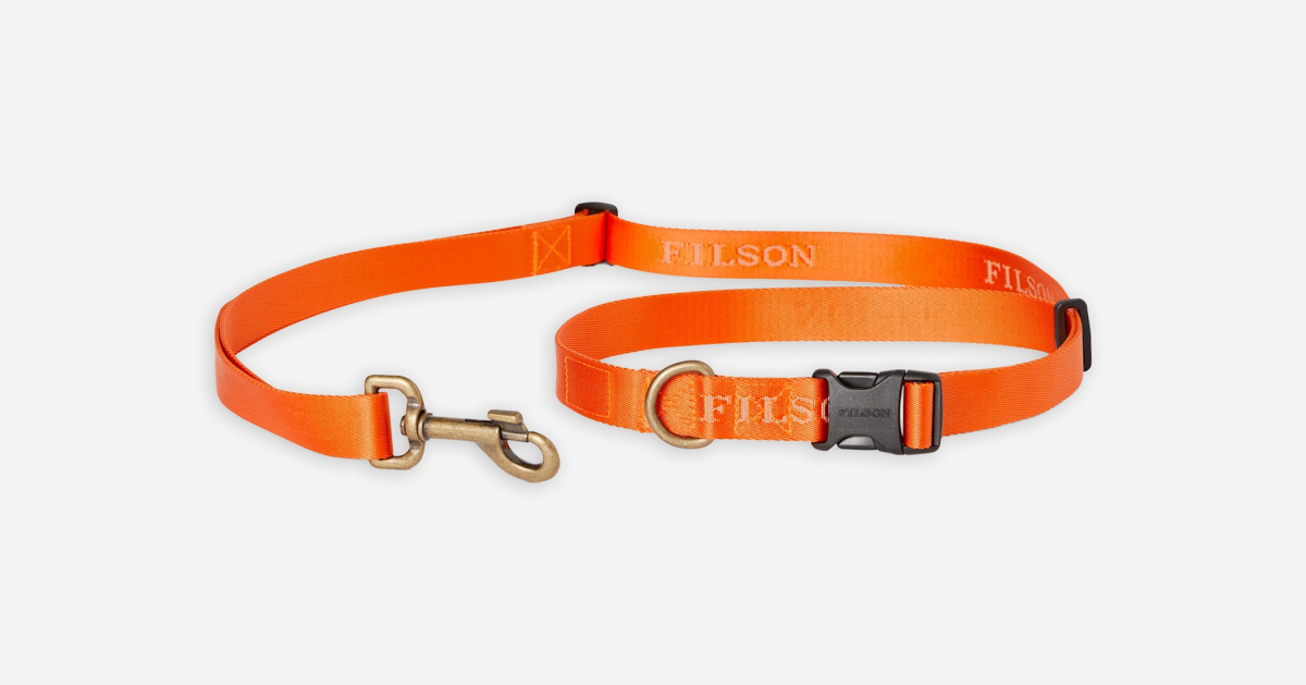 Filson Launches a Dog Leash for Your Four-Legged Friend