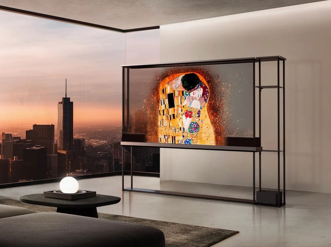 LG Teases First Wireless, Transparent OLED TV