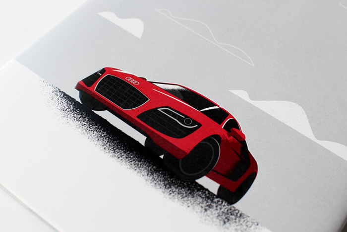 The History Of Audi Beautifully Illustrated by Ty Mattson - Airows