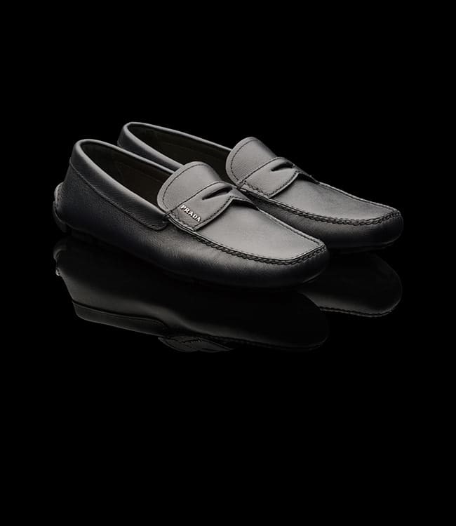prada driving shoes women's