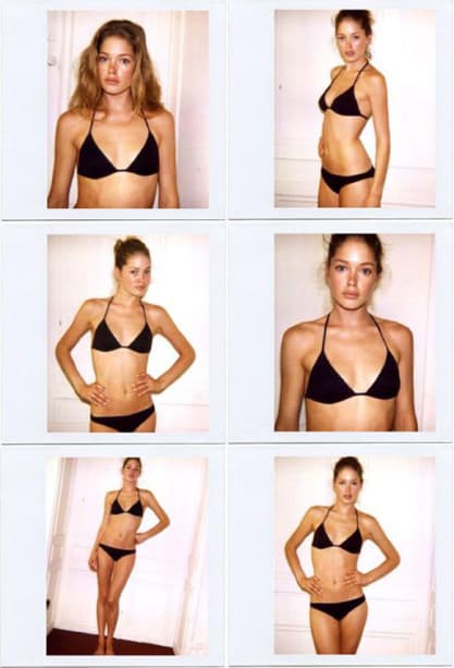 Polaroid Photos Of Supermodels Before They Were Famous Airows