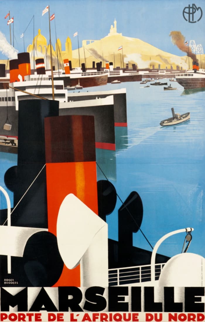 Designed Vintage Boating Posters Airows